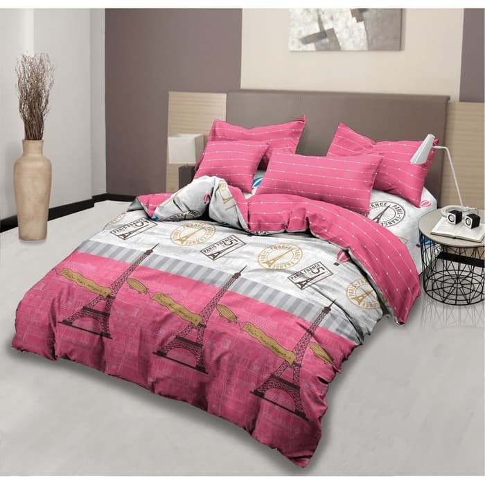 Jual Lady Rose Bed Cover King Keroppi Chef Stich Lol Parisian Little