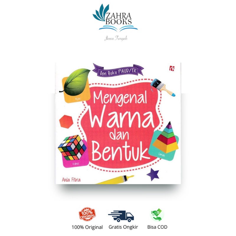 Jual AG - SERI BUKU PAUD/TK MENGENAL WARNA DAN BENTUK, ANGKA 1-20 ...