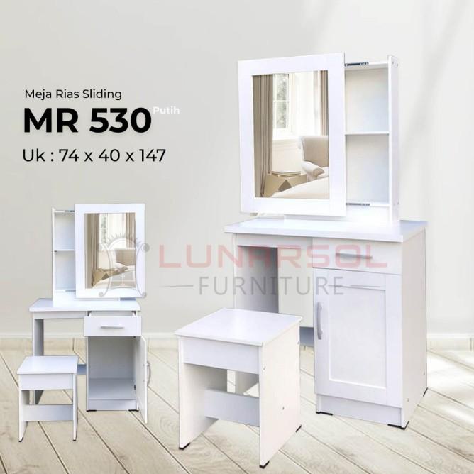 Jual Lunar Meja Rias Minimalis Sliding | Shopee Indonesia