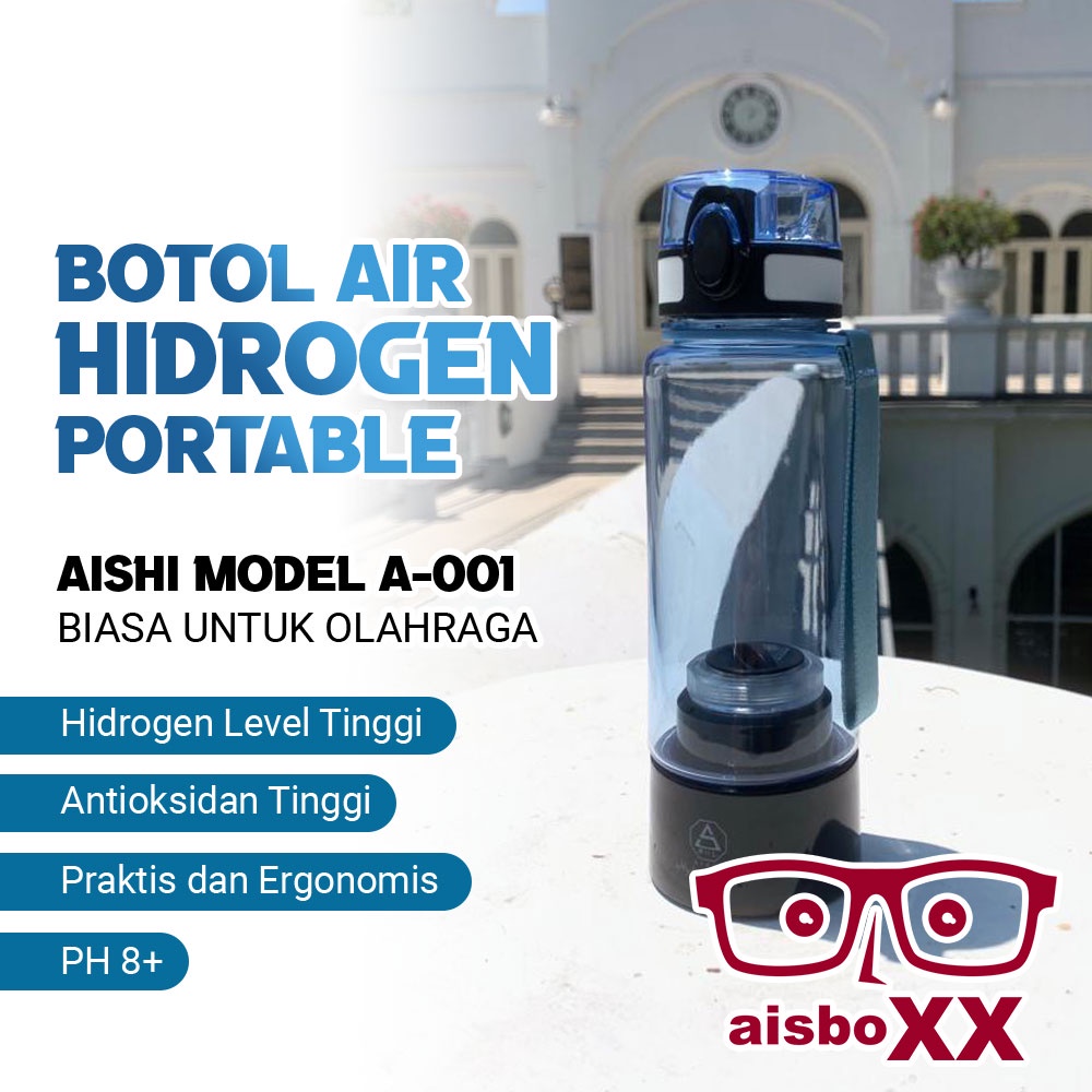 Jual Botol Air Hidrogen Portable Hydrogen Water Botol Kesehatan Aishi ...
