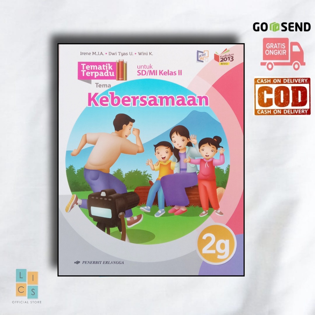 Jual Buku Tematik Terpadu SD Kelas 2a 2b 2c 2d 2e 2f 2g 2h Kurikulum ...