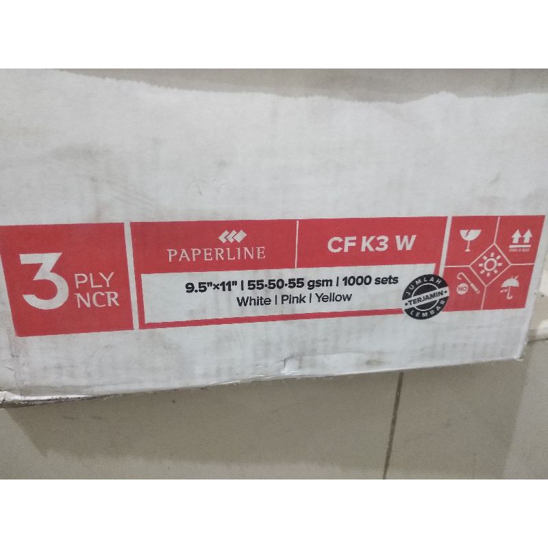 Jual Continous form 3 ply NCR warna 9,5