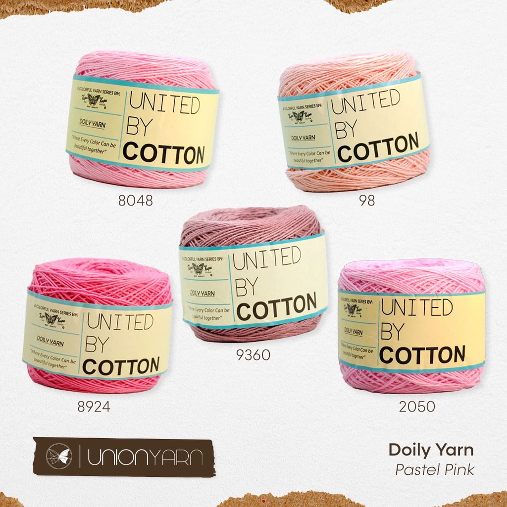 Jual Benang Rajut jala Benang Jala Doily Yarn United By Yarn | Shopee ...