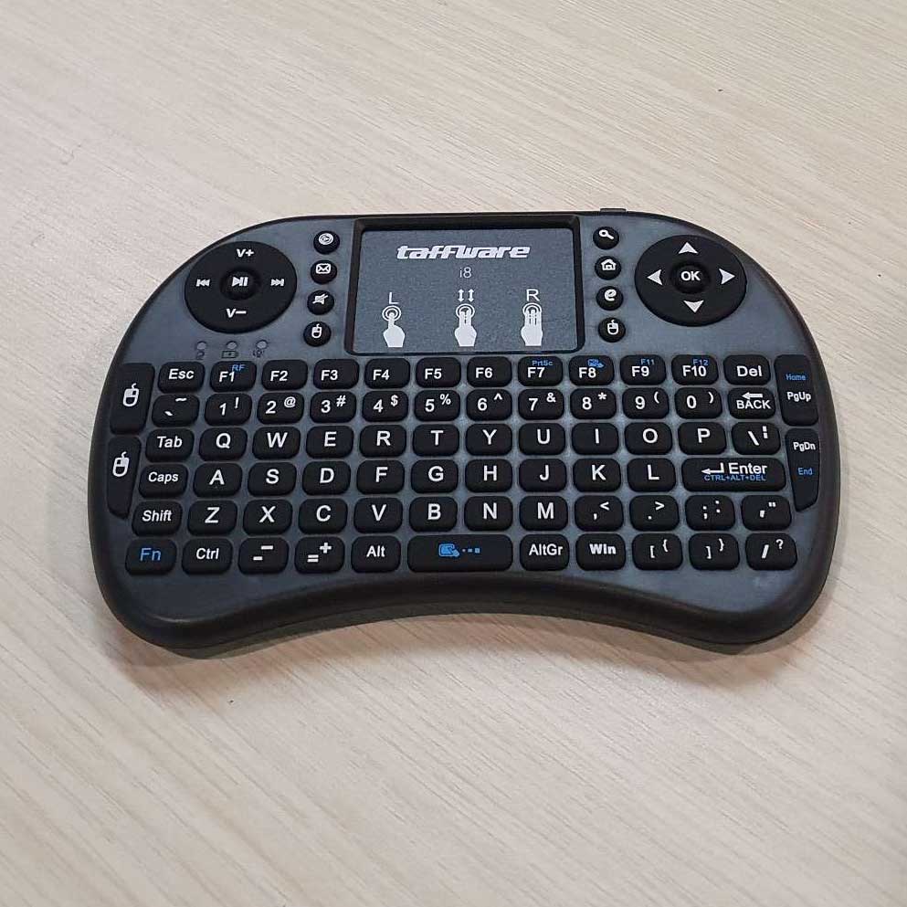 Jual Taffware Mini Keyboard Wireless 2.4GHz dengan Touch Pad & Fungsi ...