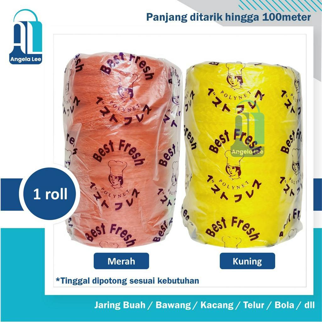 Jual Polynet Waring Rambang Kantong Jaring Buah Telur panjang hingga ...