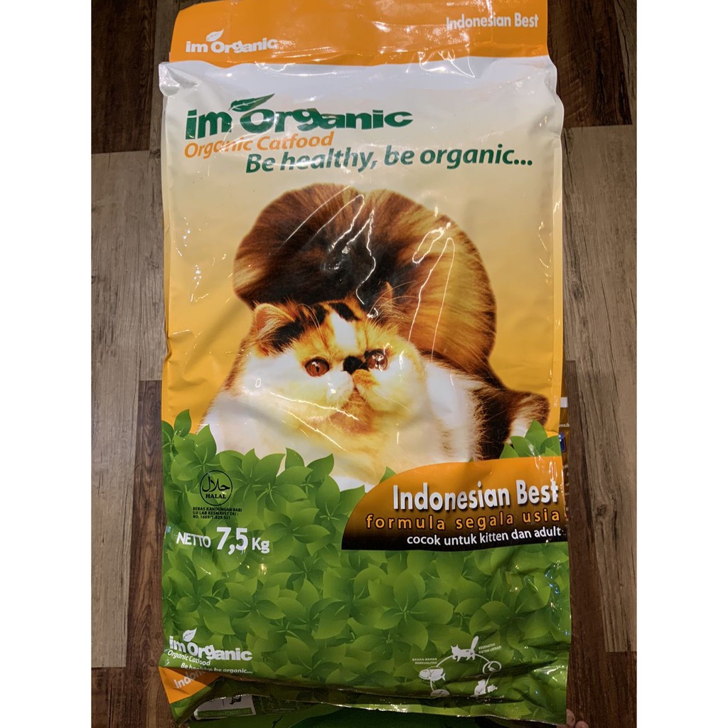 I M ORGANIC INDONESIAN BEST IMO CAT FOOD MAKANAN KUCING MURAH 7 5 Kg