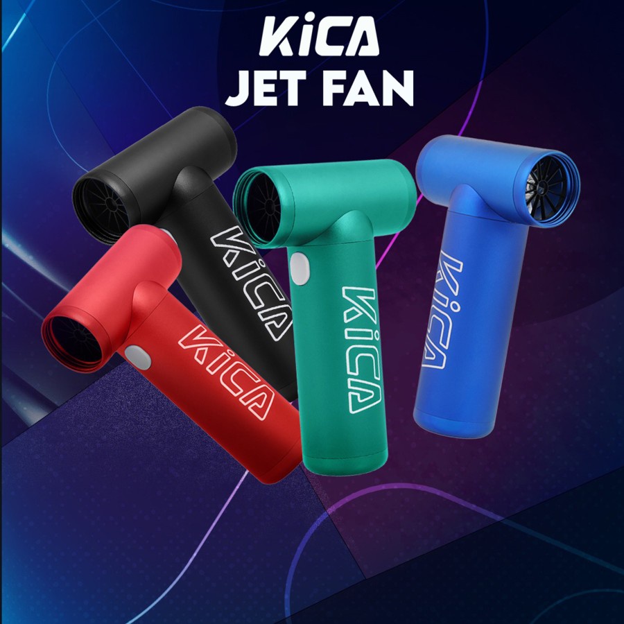 Jual Kica JetFan Turbo Fan Mini Portable Super Strong Wind Jet Fan ...