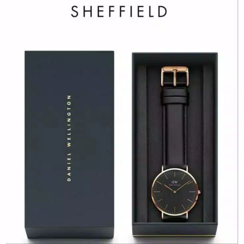 Jual (Terima Cod)Jam Tangan Pria Fashion WD Free Box+Tas Original Strap ...