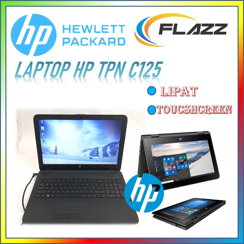 Jual Laptop HP TPN - C125 Intel Celeron Ram 4gb HDD 500gb 12