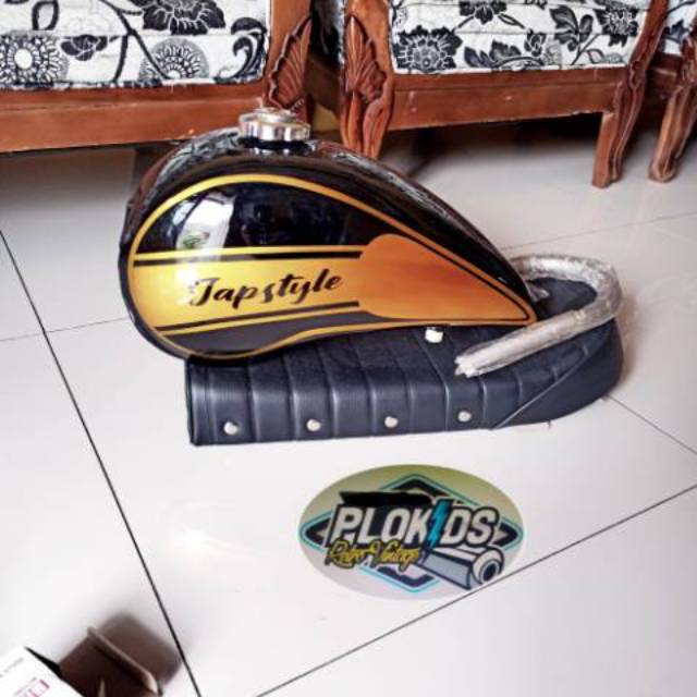 Jual Tangki Japstyle Tengki Japstyle warna dan jok japstyle | Shopee ...