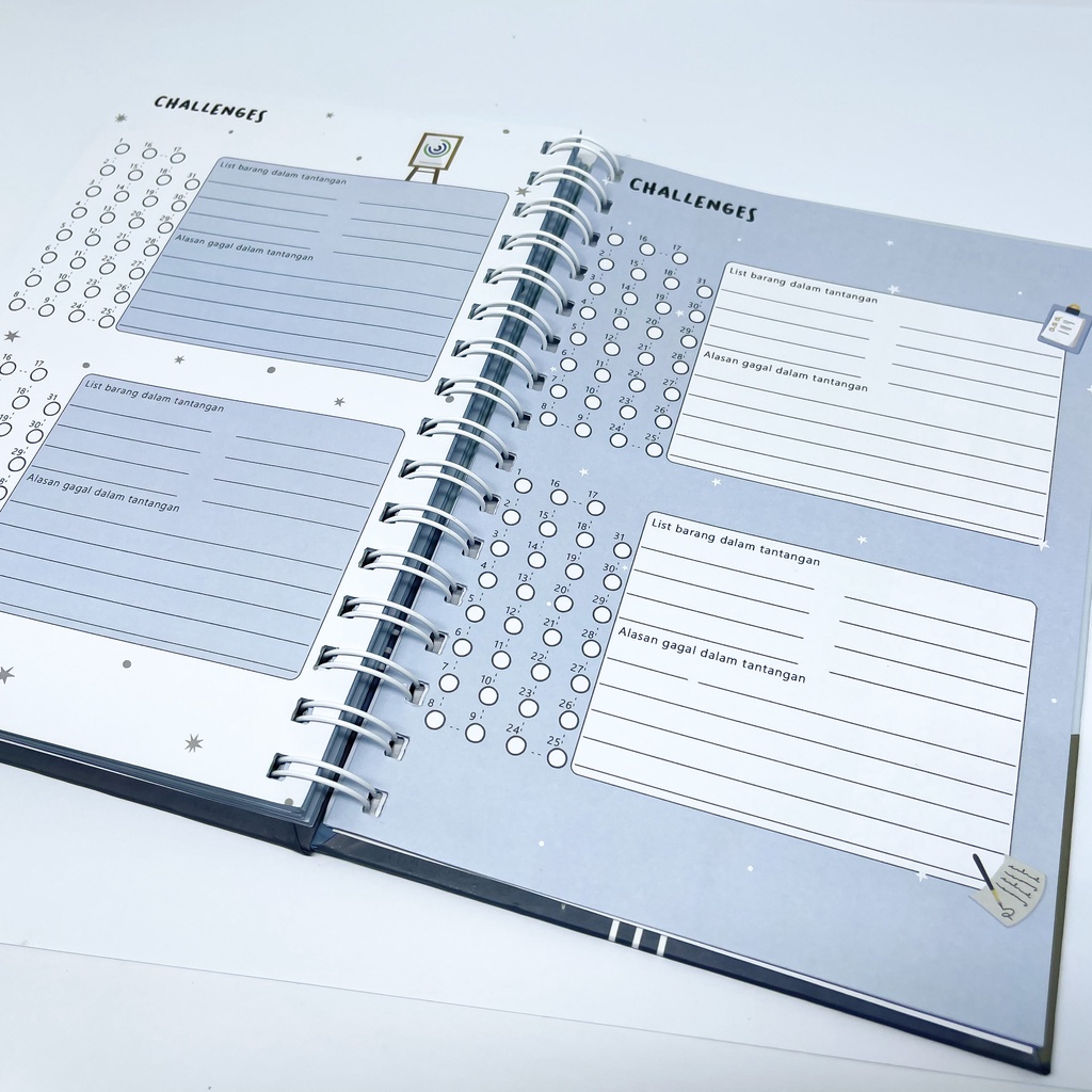 Jual Financial Planner / Financial Journal / Notebook Budget Planner / Buku Pengatur Keuangan ...