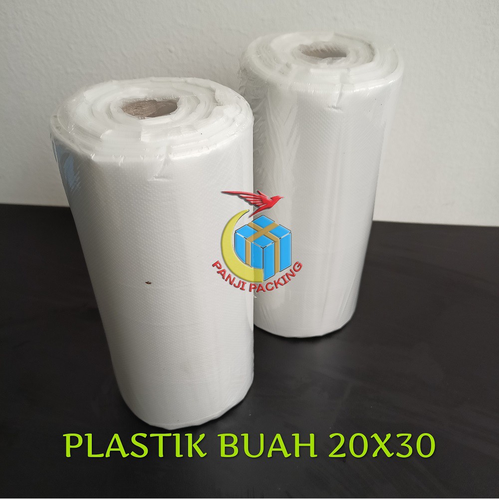 Jual Plastik HD Roll Buah Sayur Fotocopy 20cm X 30cm 1kg Plastic Telur Supermarket Shopee