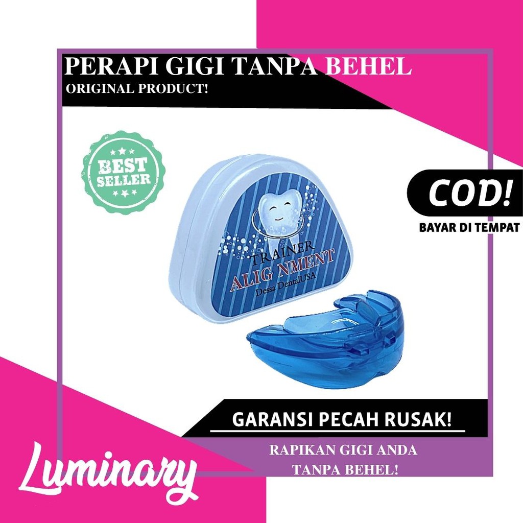 Jual TEETH TRAINER ALIGNMENT BEHEL GIGI BEHEL LEPAS PASANG MURAH KARET ...