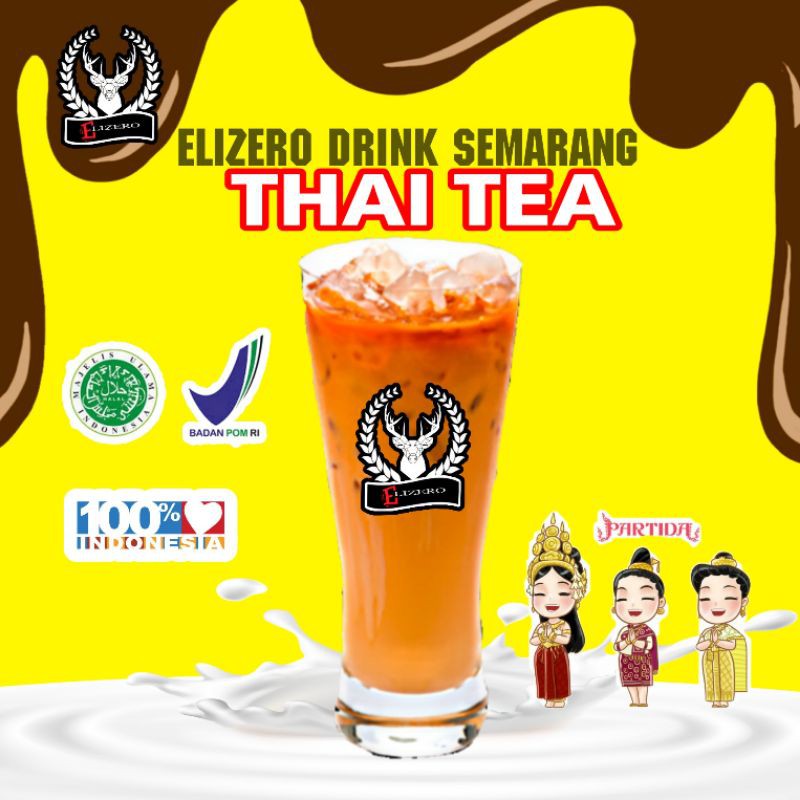 Jual Bubuk minuman thai tea / bubuk minuman thai tea1kg/ thai tea ...