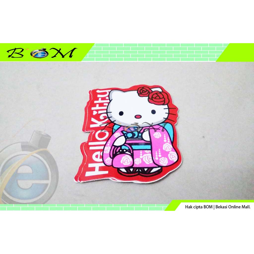 Jual stiker sticker motor mobil gambar hello kitty | Shopee Indonesia