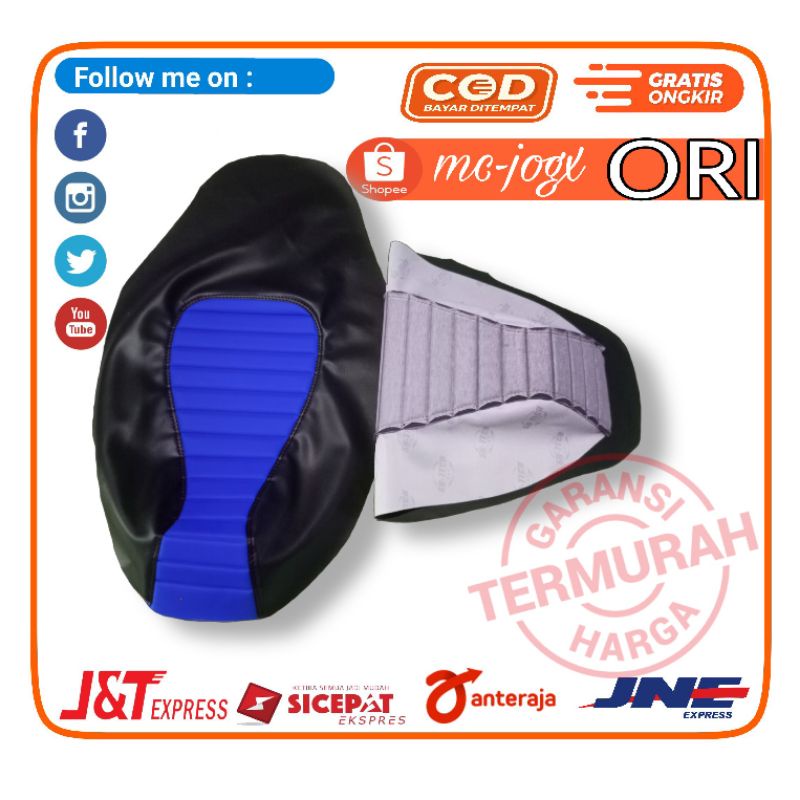 Jual kulit jok cafe racer untuk metic scoopy vario beat fino | Shopee ...