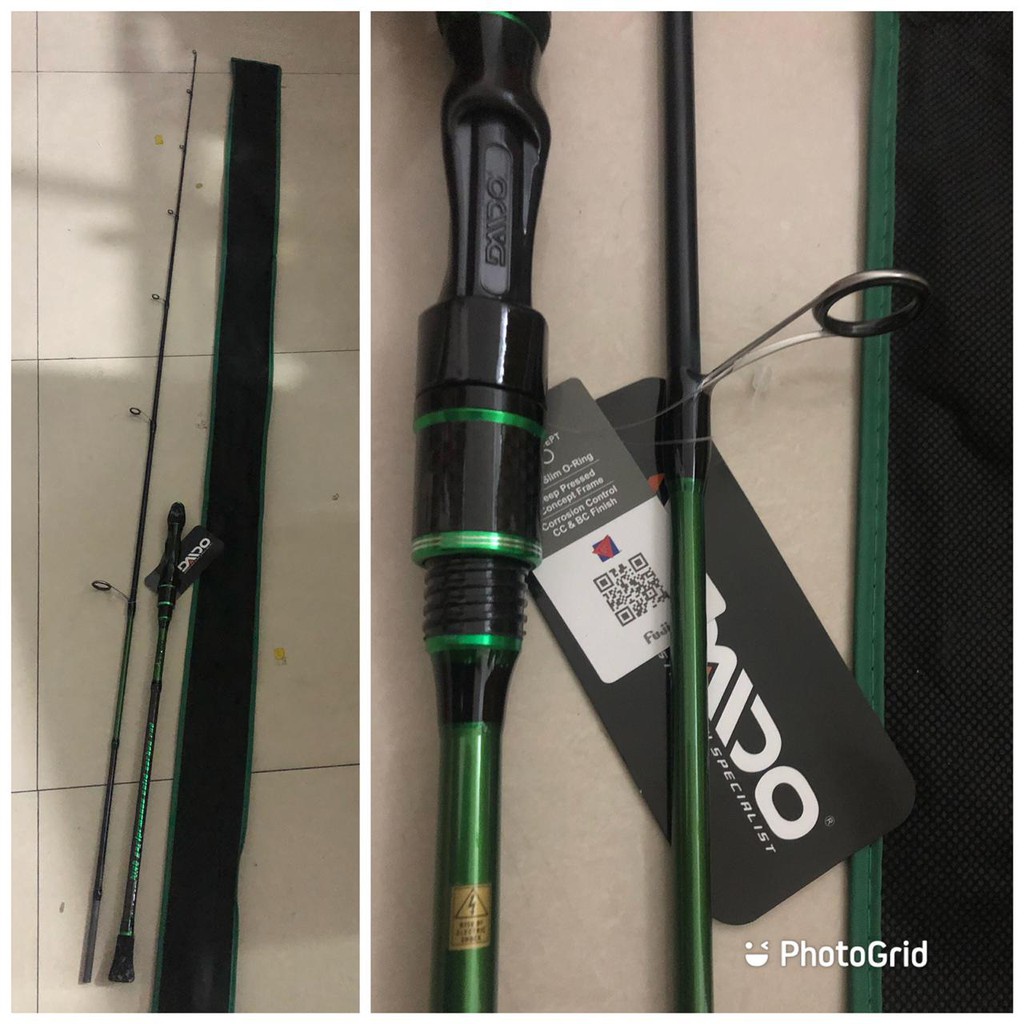 Jual Joran Pancing Daido Green Hell Carbon Solid Material Action ...