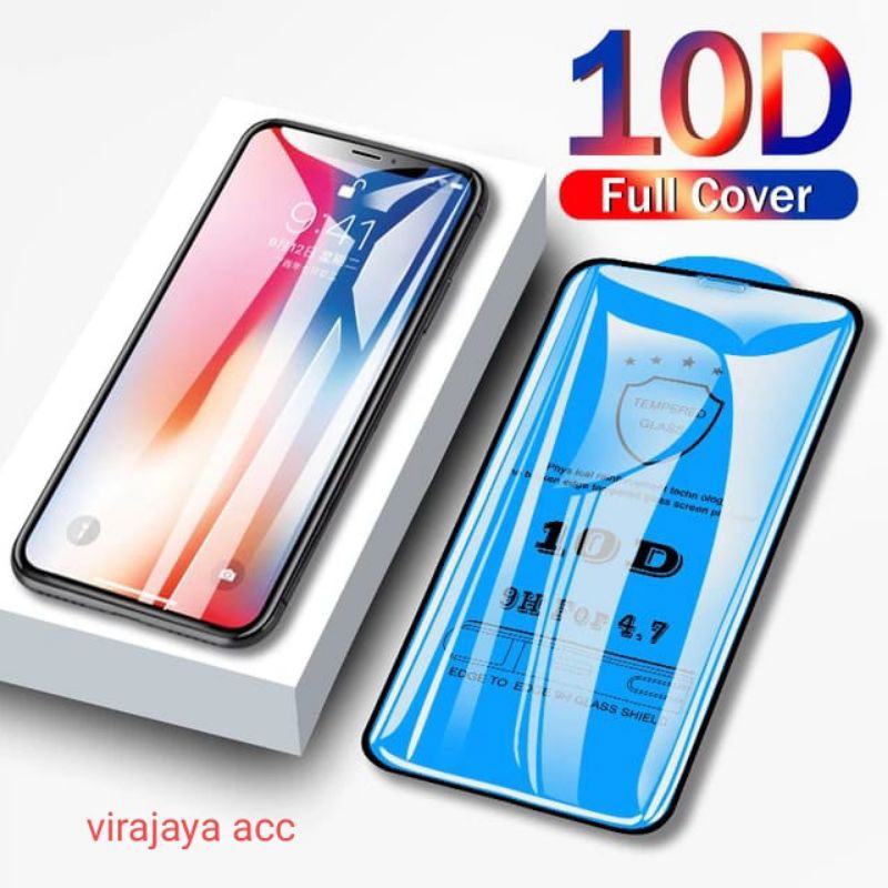 Protection écran Verre Trempé 10D Courbe 9H Pour IPhone SE 2020 (2e Génération) - Anti-choc