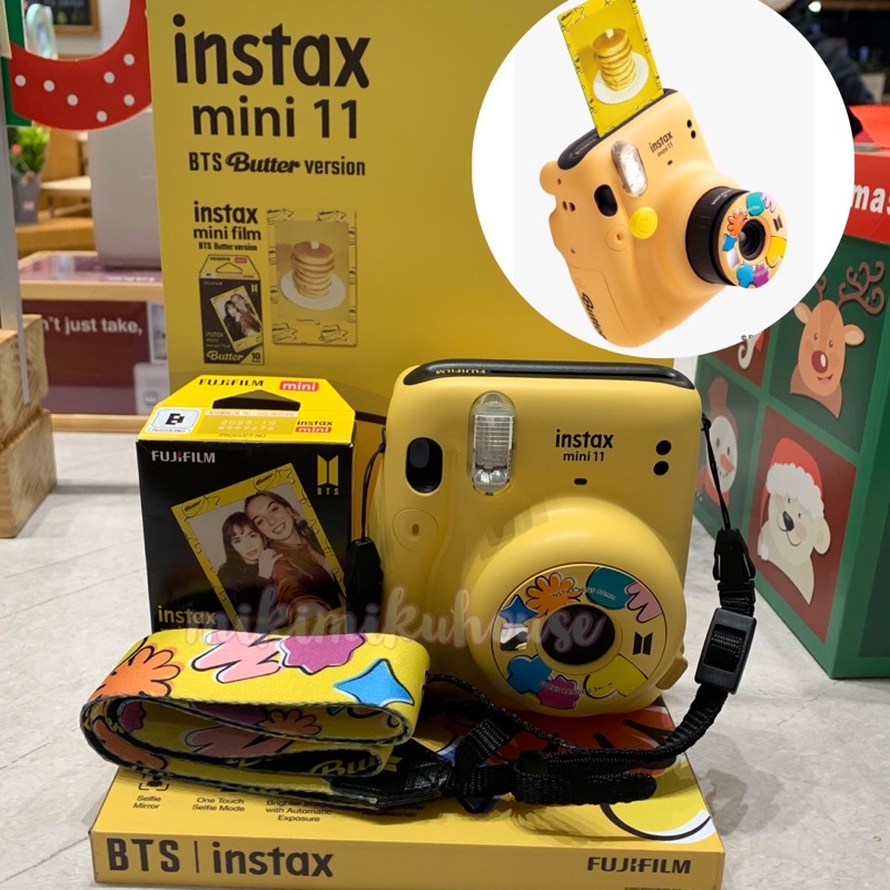 Jual READY OFFICIAL BTS INSTAX MINI 11 BTS BUTTER VERSION FUJIFILM BTS