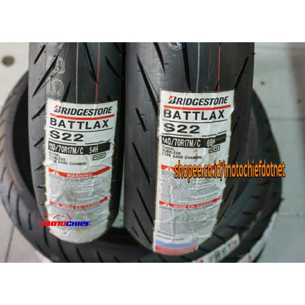 S22 110/70R17 140/70R17 BRIDGESTONE