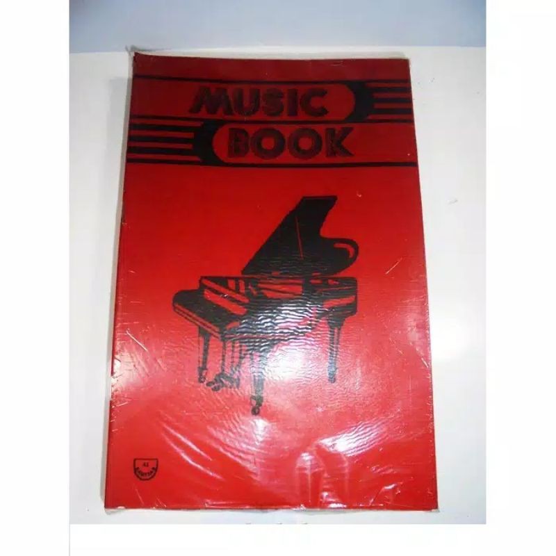 Jual Buku Not Garis/buku Tulis Untuk Seni Musik/ Buku Garis Untuk Musik ...