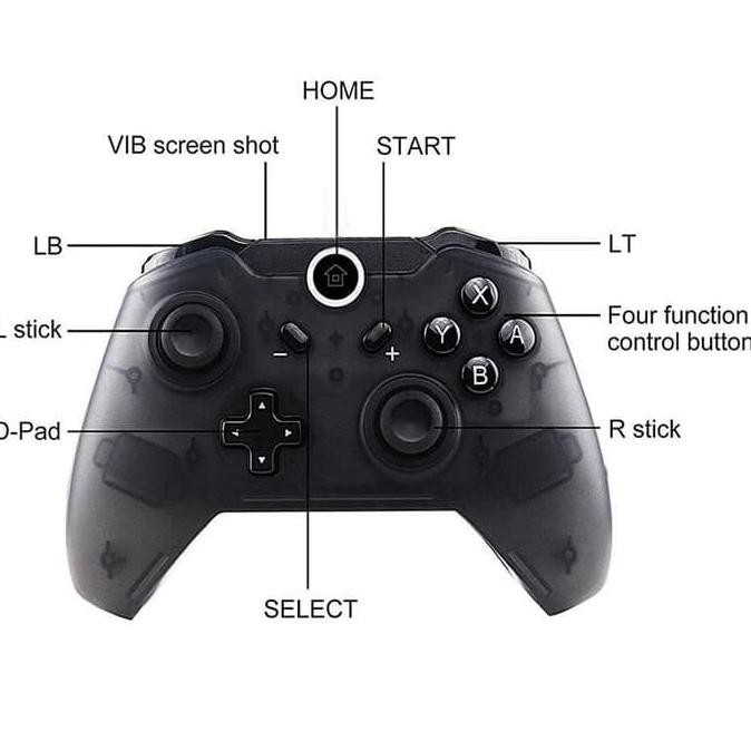 Jual Stik Stick Nintendo Switch Pro Wireless - Hitam | Shopee Indonesia