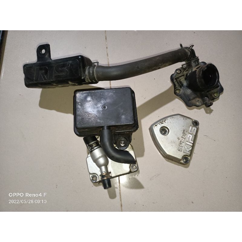 Jual tabung hsas ninja r rr fullset tutup kanan kiri dan manipol tabung ...