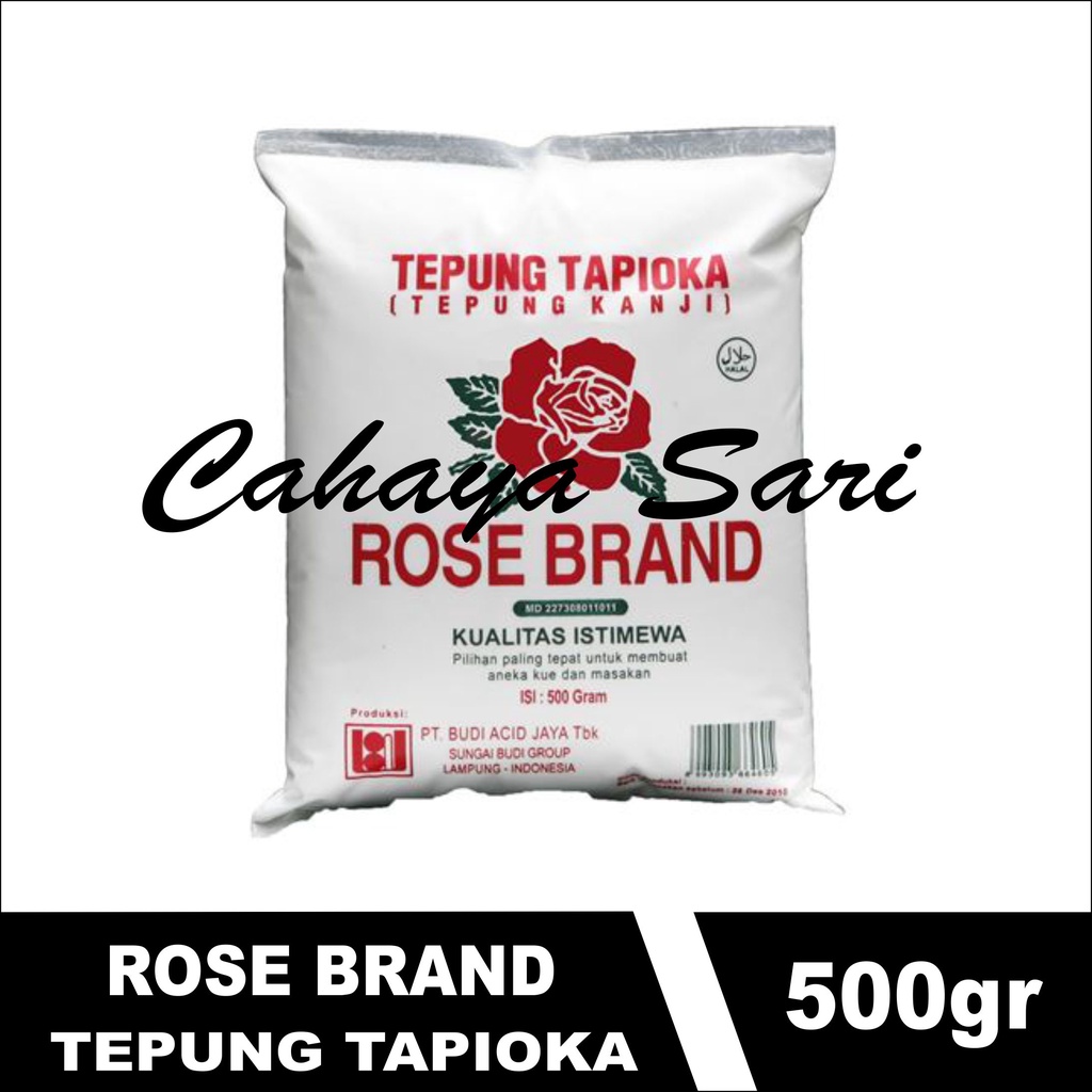 Jual Rose Brand Tepung Tapioka Kanji Tapioca 500 gram | Shopee Indonesia