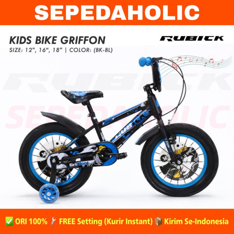 Jual Sepeda Anak Laki BMX RUBICK GRIFFON Ukuran 12 16 18 Inch | Shopee ...
