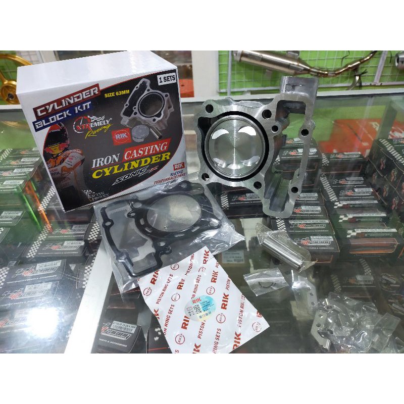 Jual Blok Seher Honda Sonic Supra Gtr Cbr R Cb R Ukuran Mm Xtreme Racing Bore Up Kit