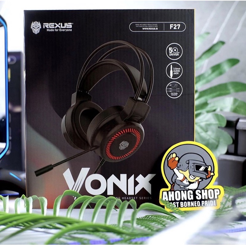 Jual Headset Rexus Fonix F27 Gaming - Jack 3.5mm | Shopee Indonesia