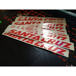 Jual [BISA COD] STIKER CUTTING SANTA CRUZ PANJANG STIKER MOBIL ...