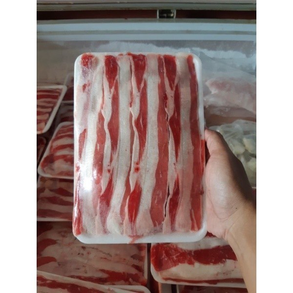 Jual Daging Sapi Lapis Us Sliced Beef Us Shortplate Beef Slice 250