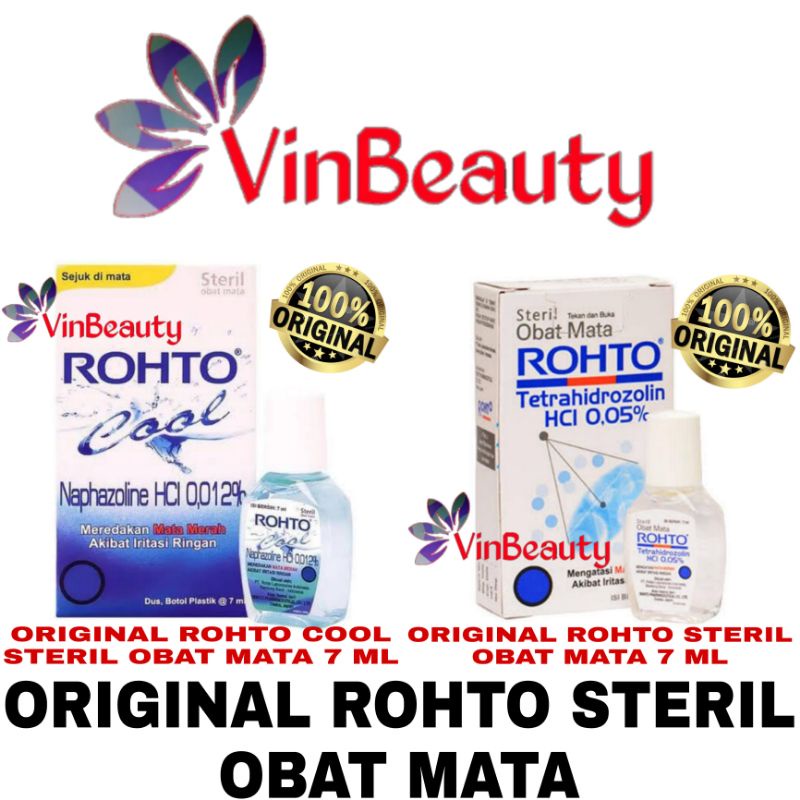 Jual ORIGINAL ROHTO COOL 7 ML STERIL OBAT TETES ROHTO 7 ML | Shopee ...