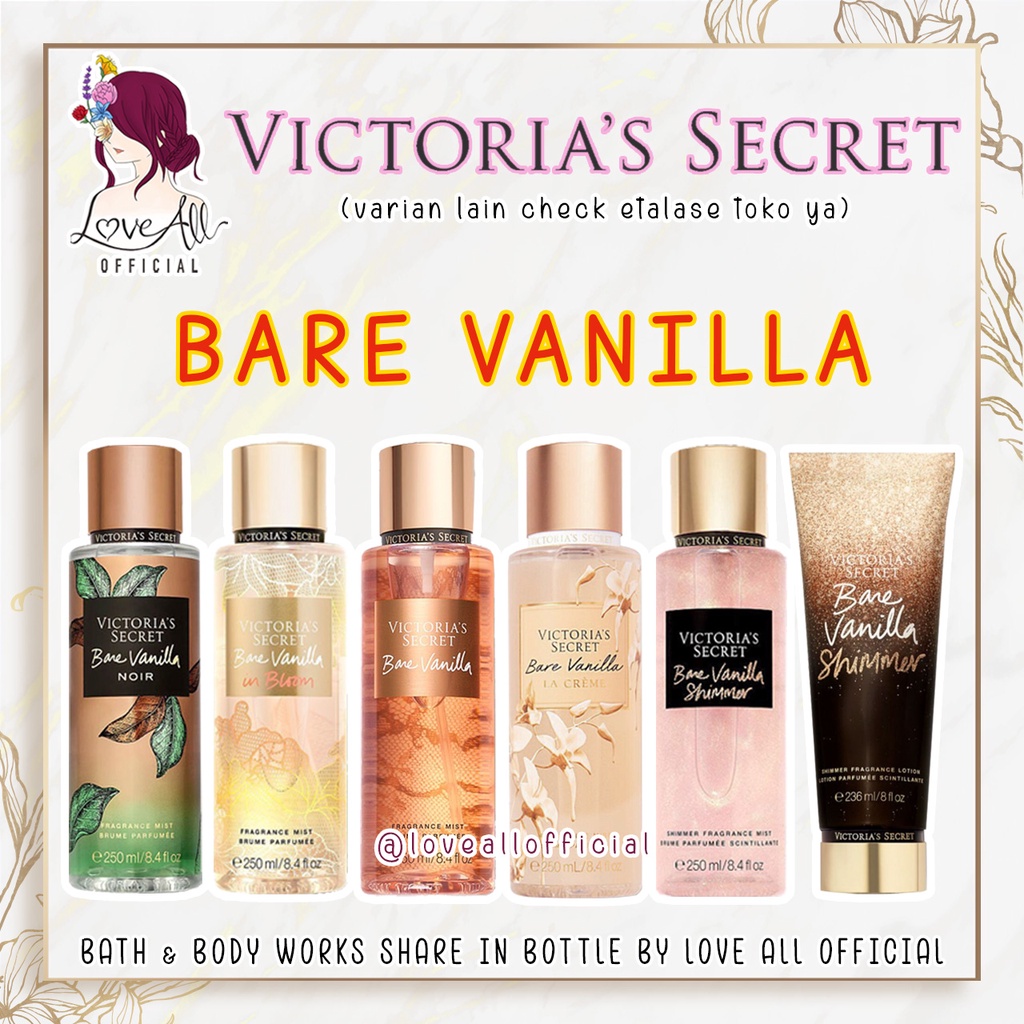 Jual parfum victoria secret vanilla Harga Terbaik Termurah