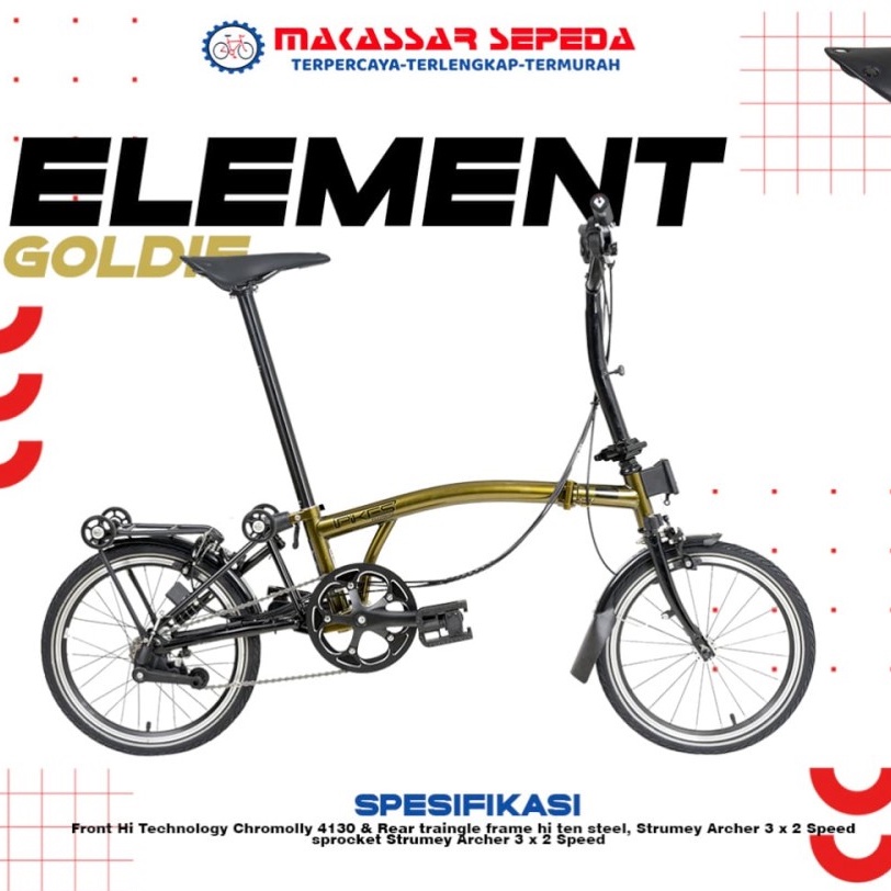 Element folding bike sales pikes