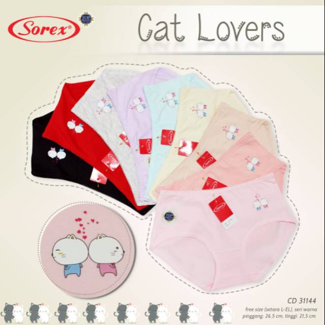 Jual CELANA DALAM SOREX | CD WANITA MODEL MIDI | Shopee Indonesia