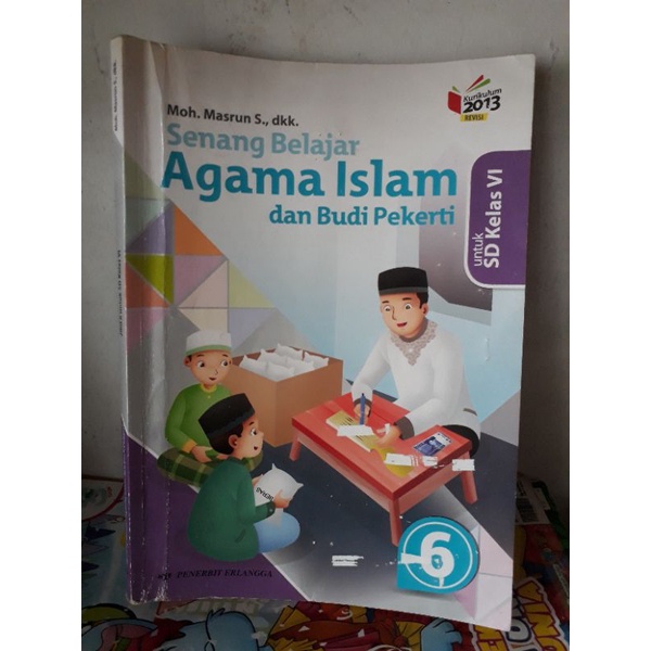 Jual BUKU AGAMA ISLAM DAN BUDI PEKERTI KELAS 6 - VI SD MI KURIKULUM ...