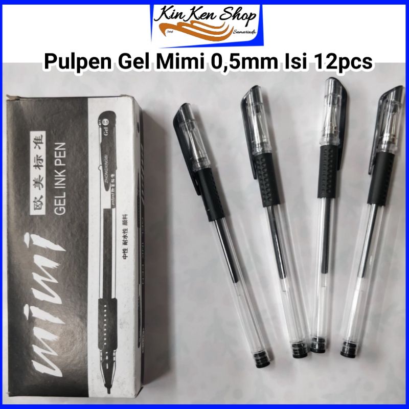 Jual Pulpen Gel Mimi 0,5mm Isi 12pcs Murah Berkualitas | Shopee Indonesia