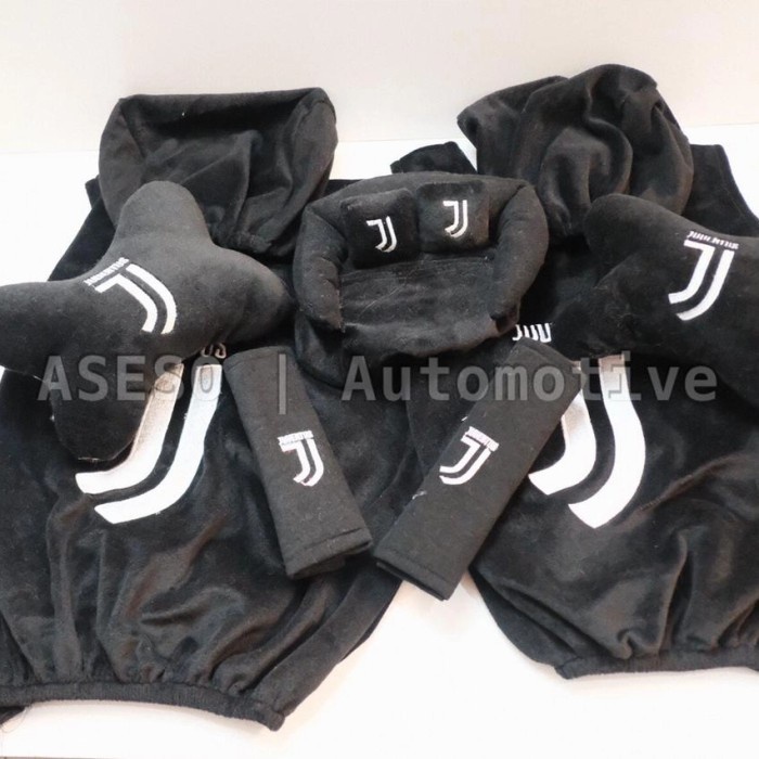 Jual Sarung Jok Bantal Mobil Juventus 5in1 model rompi - Universal ...