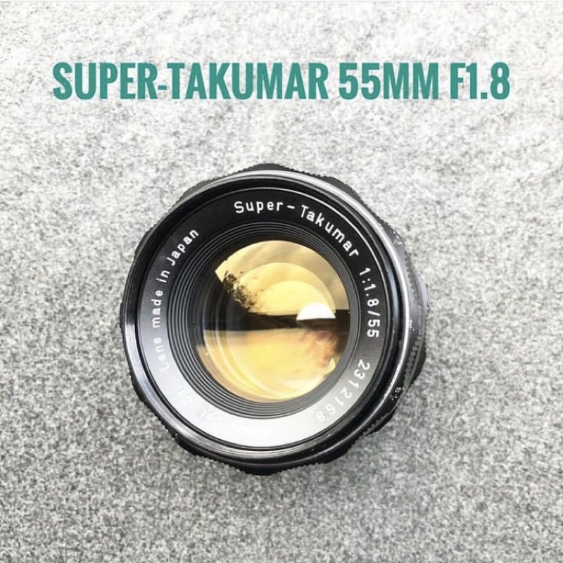 Super Takumar 55mm f1.8 m42マウント - レンズ(単焦点)