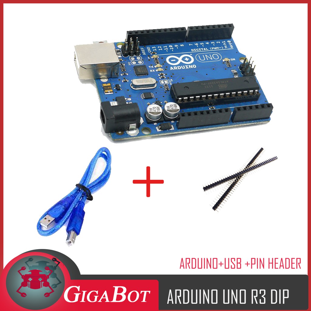Jual Arduino Uno R3 DIP ATMEGA 328P | Shopee Indonesia