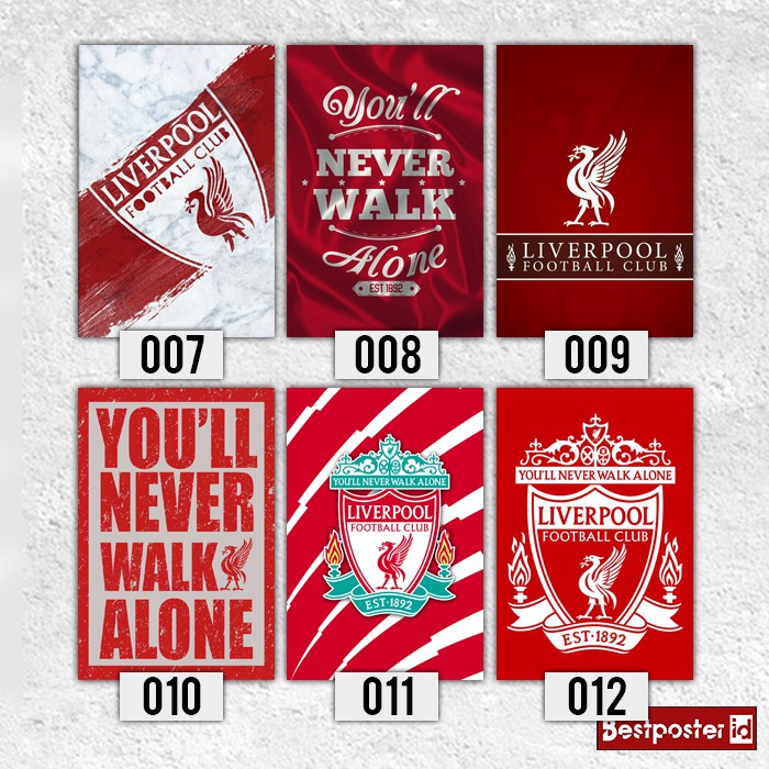 Jual Poster LIVERPOOL Frame Kayu BOLA 0277 | Shopee Indonesia