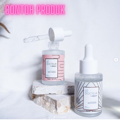 Jual Botol Pipet Serum Ml Tebal Dof Doff Frosted Ring Putih Hitam