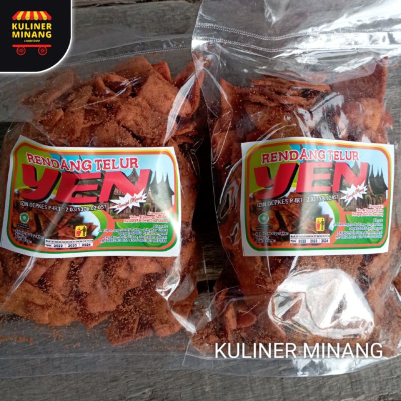 Jual Rendang Telur Yen Oleh-Oleh Asli Cemilan Kampung Makanan Khas ...