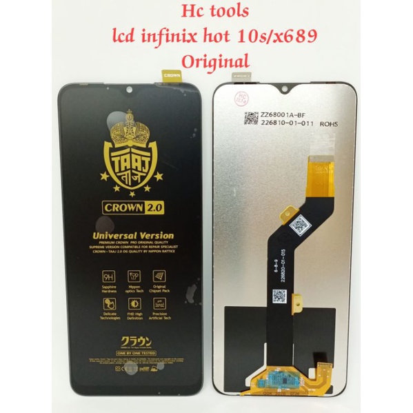 Jual Lcd Touchscreen Infinix Hot 10sx689 Original Shopee Indonesia 