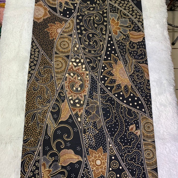 Jual Kain Batik Katun Halus Primisima Meteran Simpt 001 Cokelat Shopee Indonesia 9775