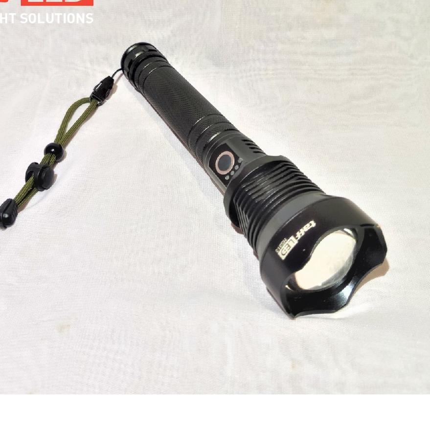 Jual TaffLED Senter LED XHP70.2 90000 Lumens ZOOM JARAK JAUH SUPER