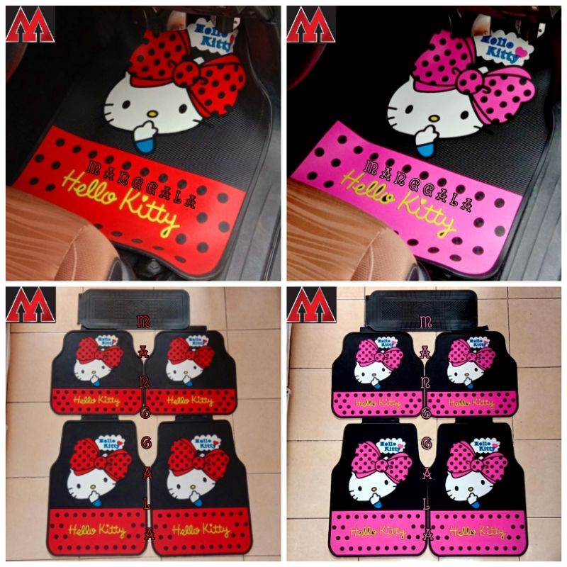 Jual Karpet Mobil Hello Kitty Jari Kecil | Shopee Indonesia