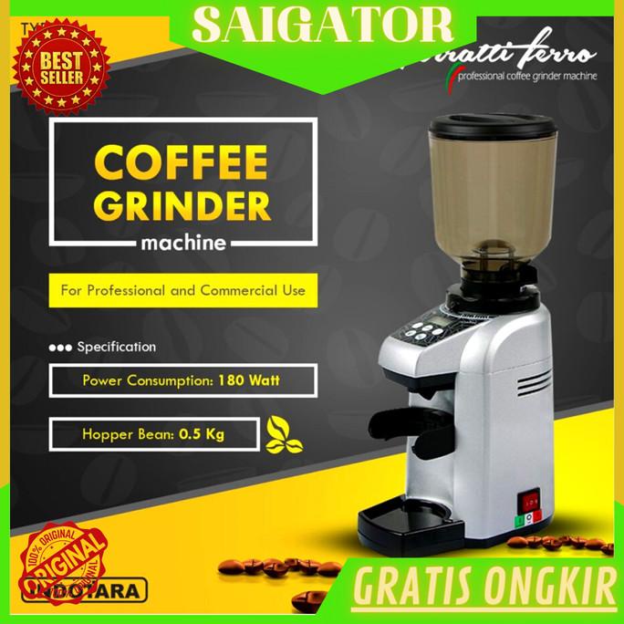 Jual Mesin Grinder Kopi Terbaik Ferratti Ferro Fgm800 / Coffee Grinder Sandrinas Shopee Indonesia